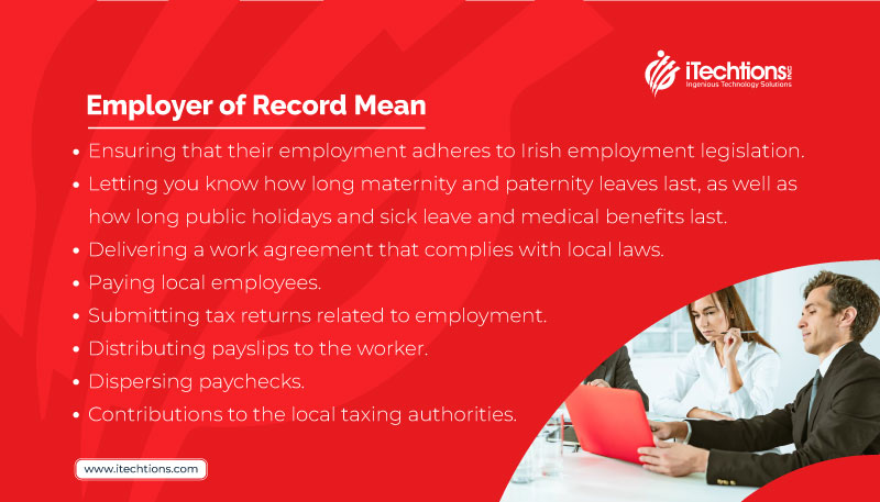 Employer of Record Mean