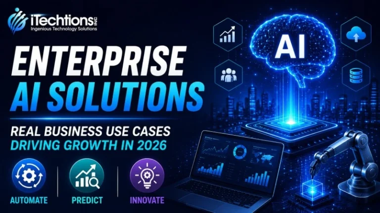 Enterprise AI Solutions driving business growth through AI and machine learning in 2026