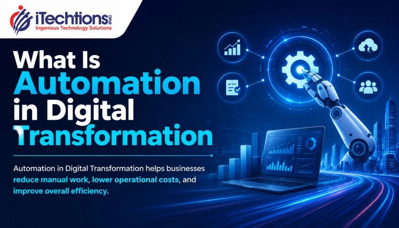 Automation in Digital Transformation for reducing costs and increasing business efficiency